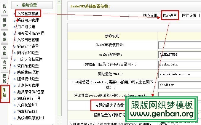 修改织梦专题节点默认默认只有6个的方法