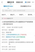 小米诉争商标“MiService”因与华为“MyService”近似被驳回
